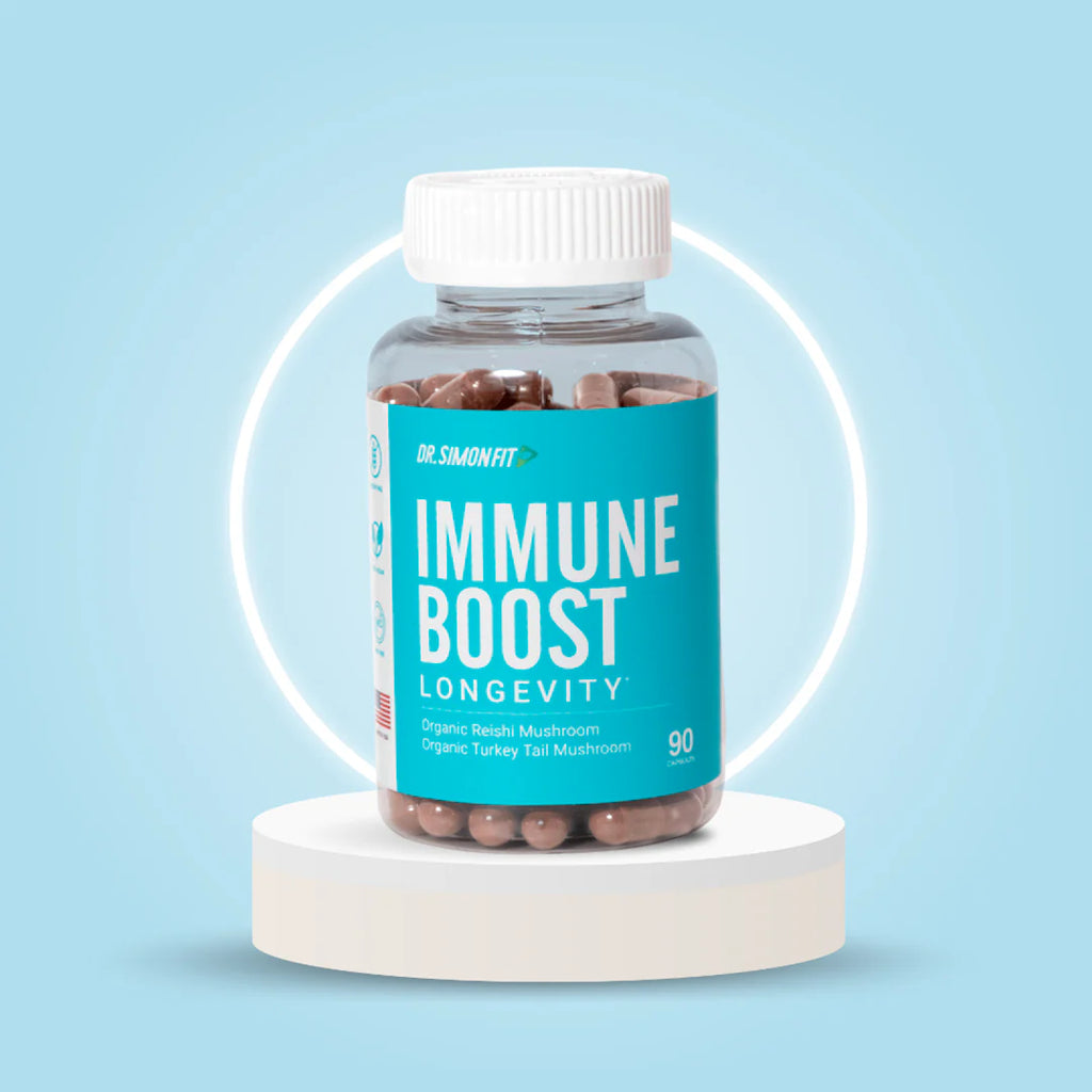 INMUNE BOOST - Organic Reishi Mushroom - Organic Turkey Tail Mushroom
