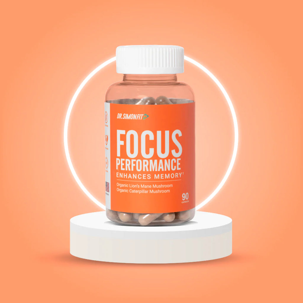 FOCUS - Organic Lion's Mane Mushroom - Organic Caterpillar Mushroom