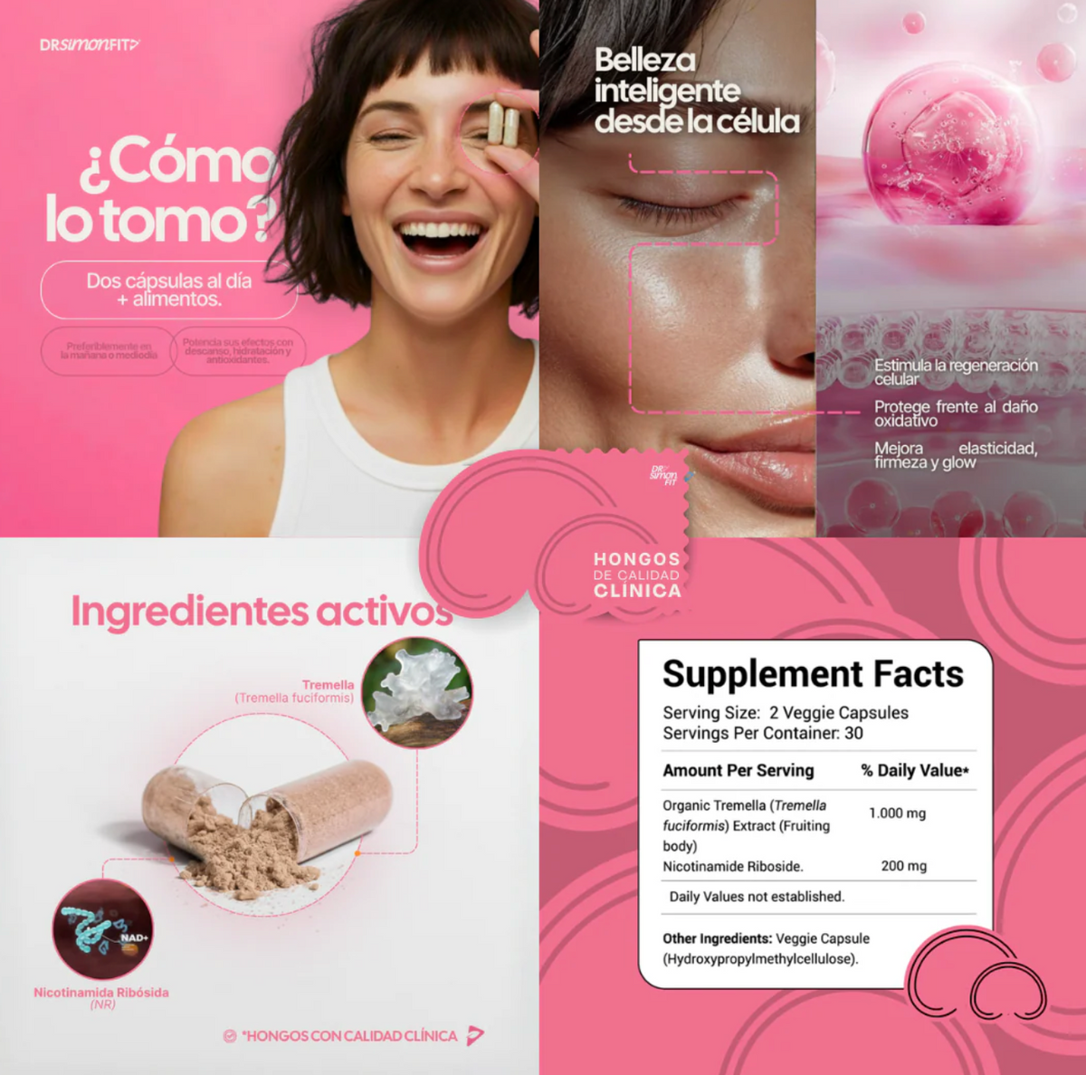 Anti AGING - Organic White Brain Jelly Mushroom